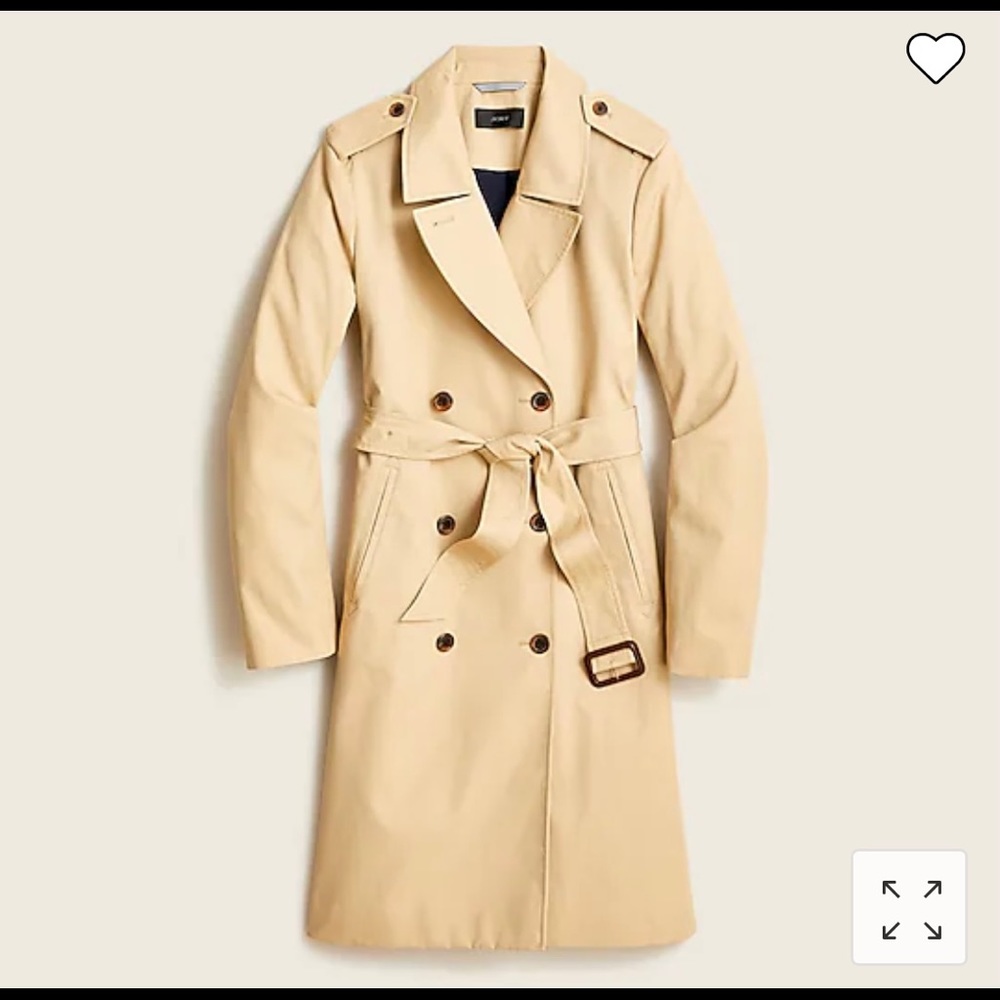 JCrew Icon Trench Size 2